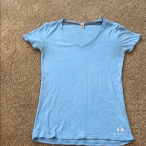 Blue under armour tee